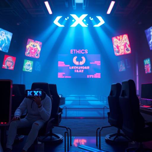 Abstract representation of ethical choices in gaming