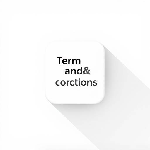 Terms and conditions icon